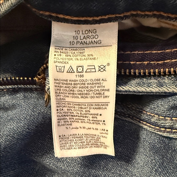 Old Navy - size 10 Long - High Rise Super Skinny Jeans - EUC - Picture 3 of 7